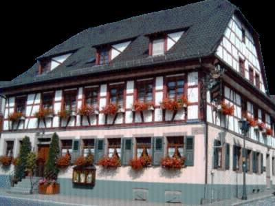 Landhotel Krone Königsbach-Stein エクステリア 写真